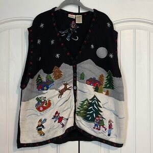 Christmas vest by Bobbie Brooks in size 26W/28W